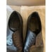 Mens Bruno Marc Black Wingtip Shoes - Sz 10.5