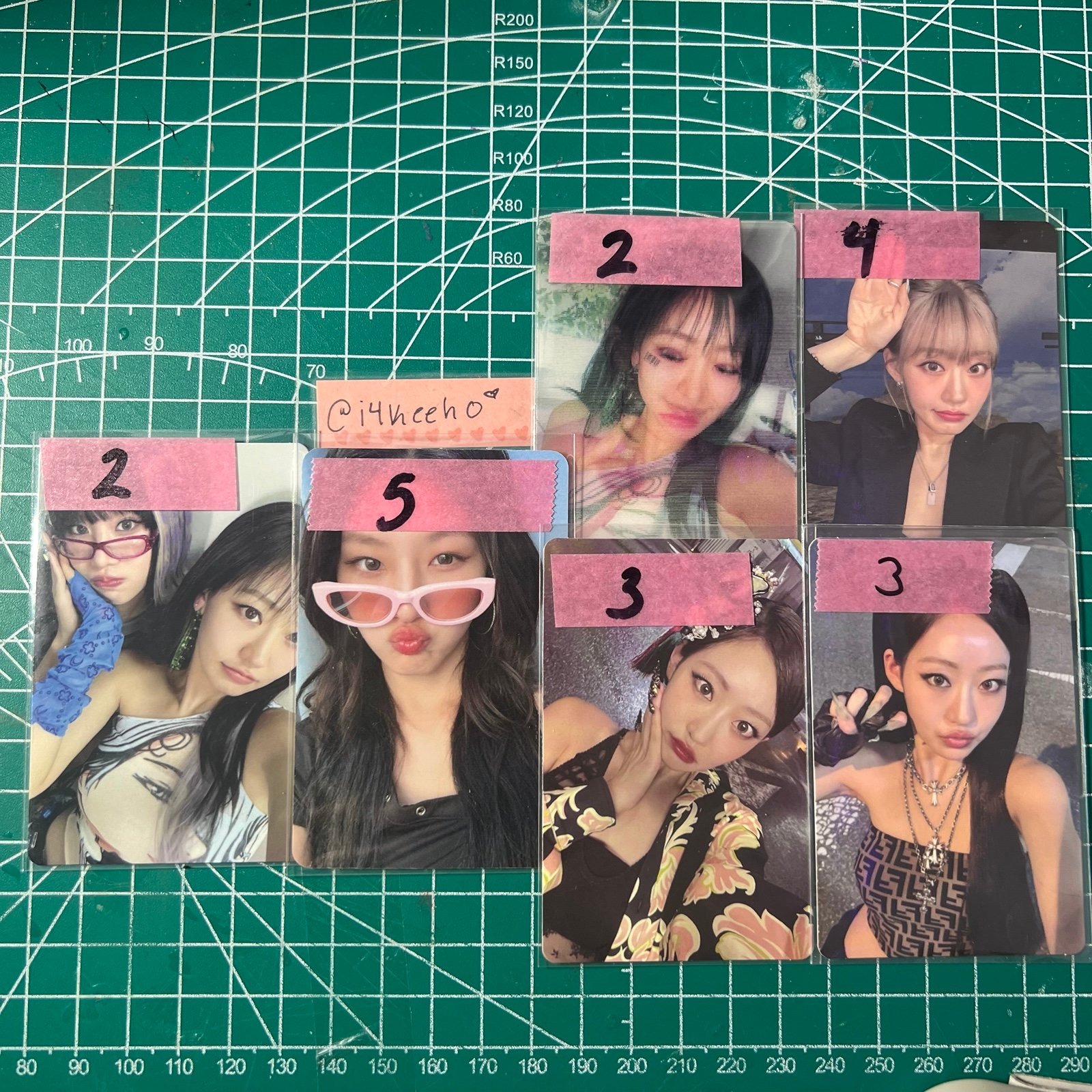 kiss of life photocard set and albums