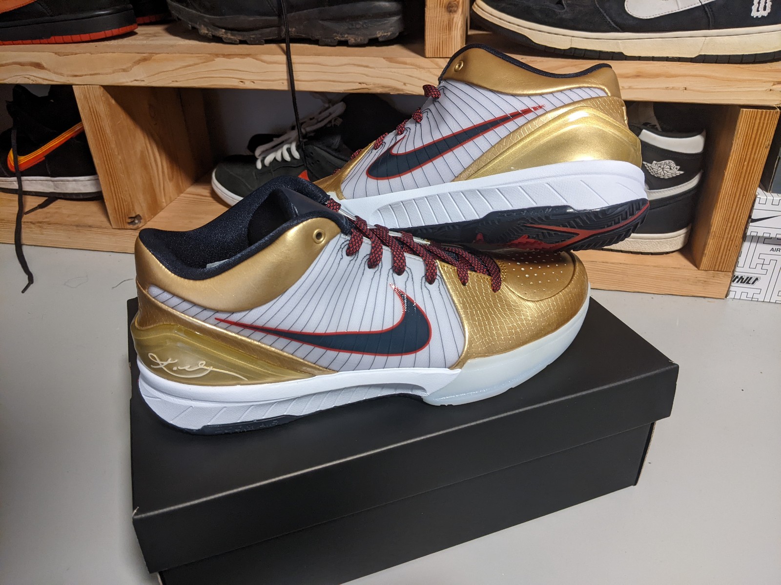 Nike Zoom Kobe 4 Protro 2024 Gold Medal Size 10.5 *IN HAND, SHIPS ASAP*