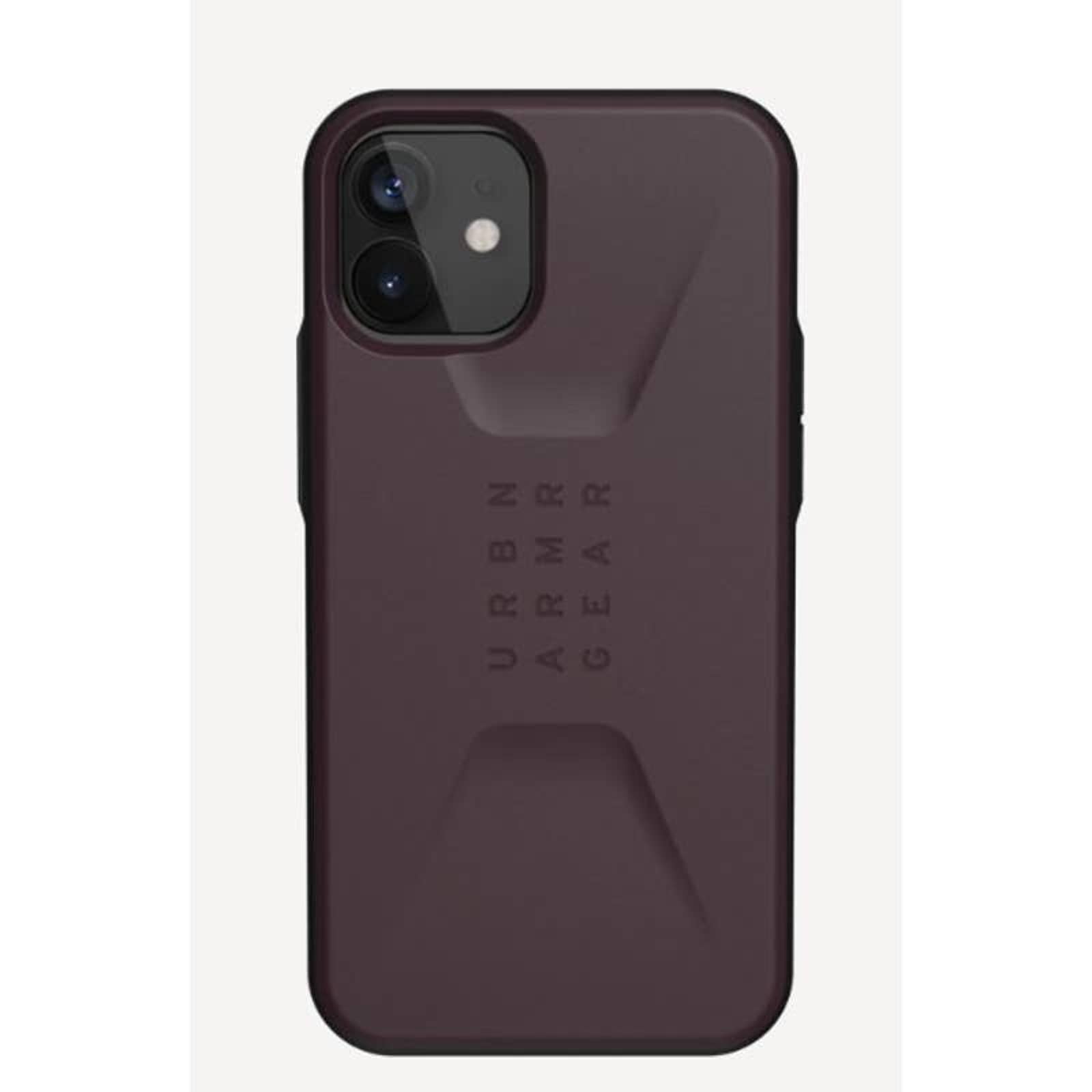UAG - Civilian Hard shell Case for Apple iPhone 12 Mini - Eggplant