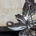 Vintage Silvertone Germany Marcasite flower Brooch
