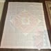 Pink tablecloth, Pink overlay, and 4 Napkins