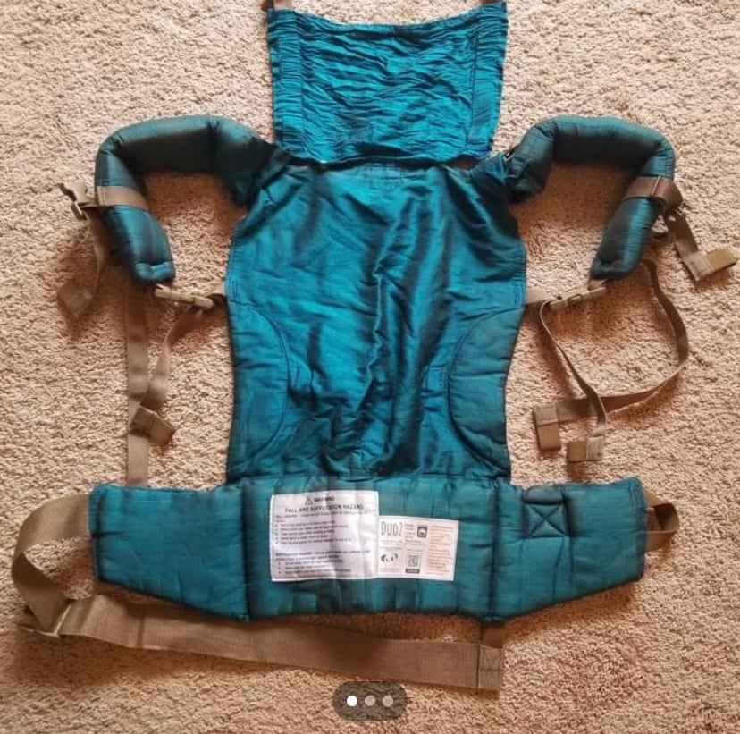 Naked Panda silk carrier