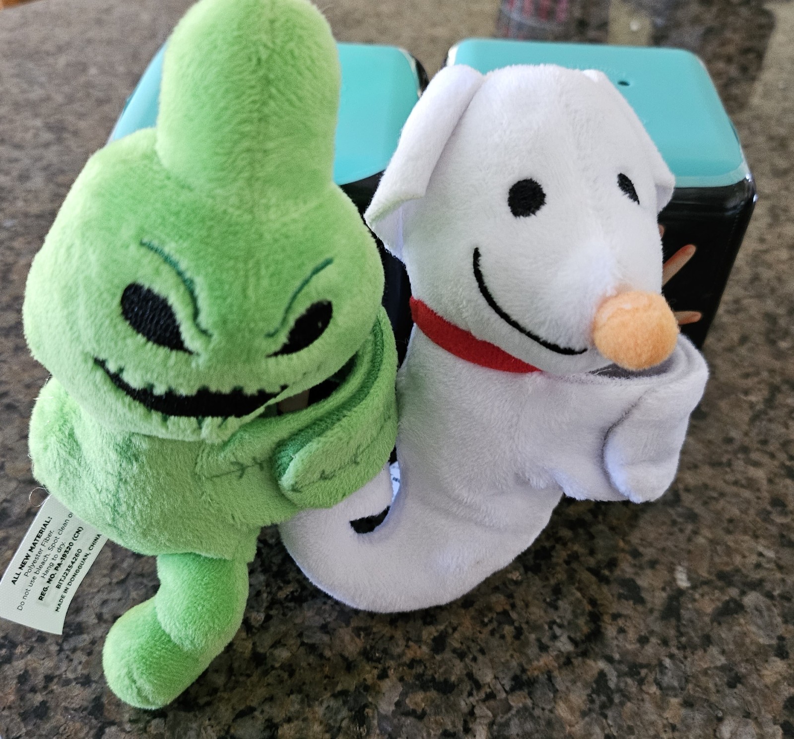 Disney Creepy Cuff Oogie Boogie and Zero Brand New