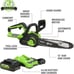 Greenworks 24V cordless chainsaw