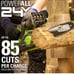 Greenworks 24V cordless chainsaw