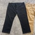Levi’s 541 Athletic Taper Men’s Black Denim Jeans & Tan Pants Lot 44x30