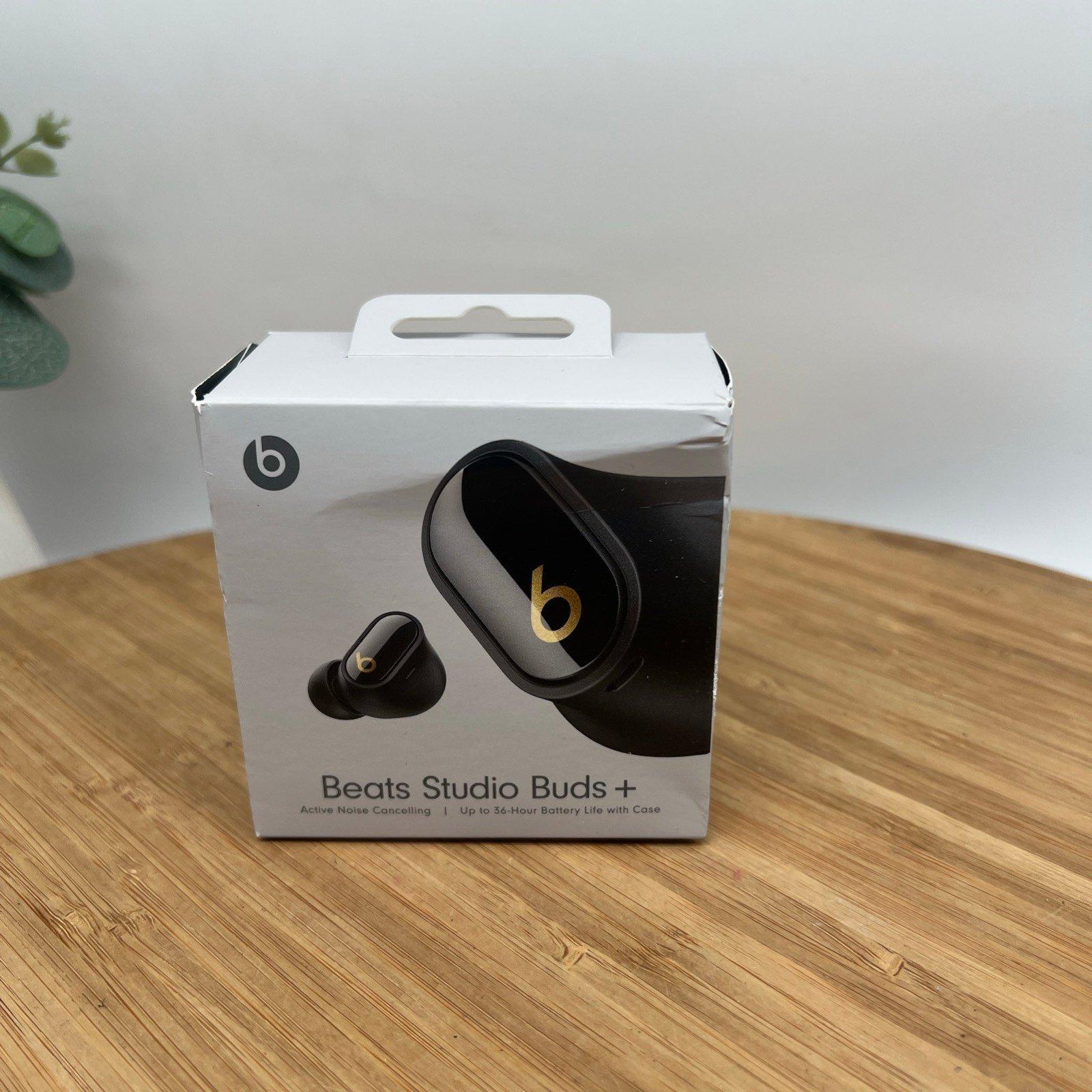 Beats Studio Buds +Wireless Noise Cancelling Earbuds Black/Gold - NEW SEALED!