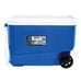 Igloo 38 QT. Hard-Sided Ice Chest Cooler with Wheels, Blue