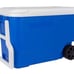 Igloo 38 QT. Hard-Sided Ice Chest Cooler with Wheels, Blue