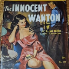 THE INNOCENT WANTON Kermit Welles Venus Books #144 Vintage Digest Sleaze 1952