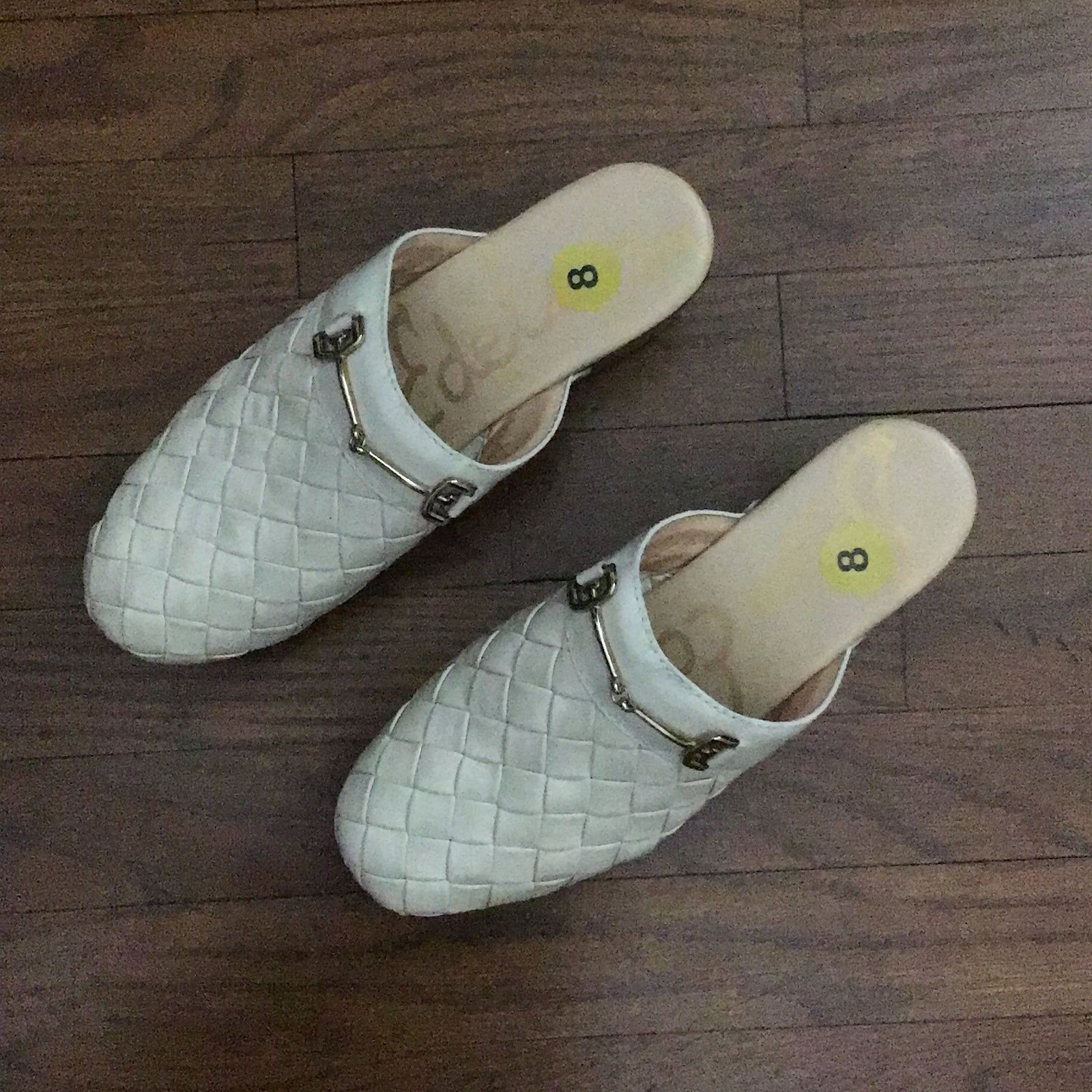Designer leather clogs