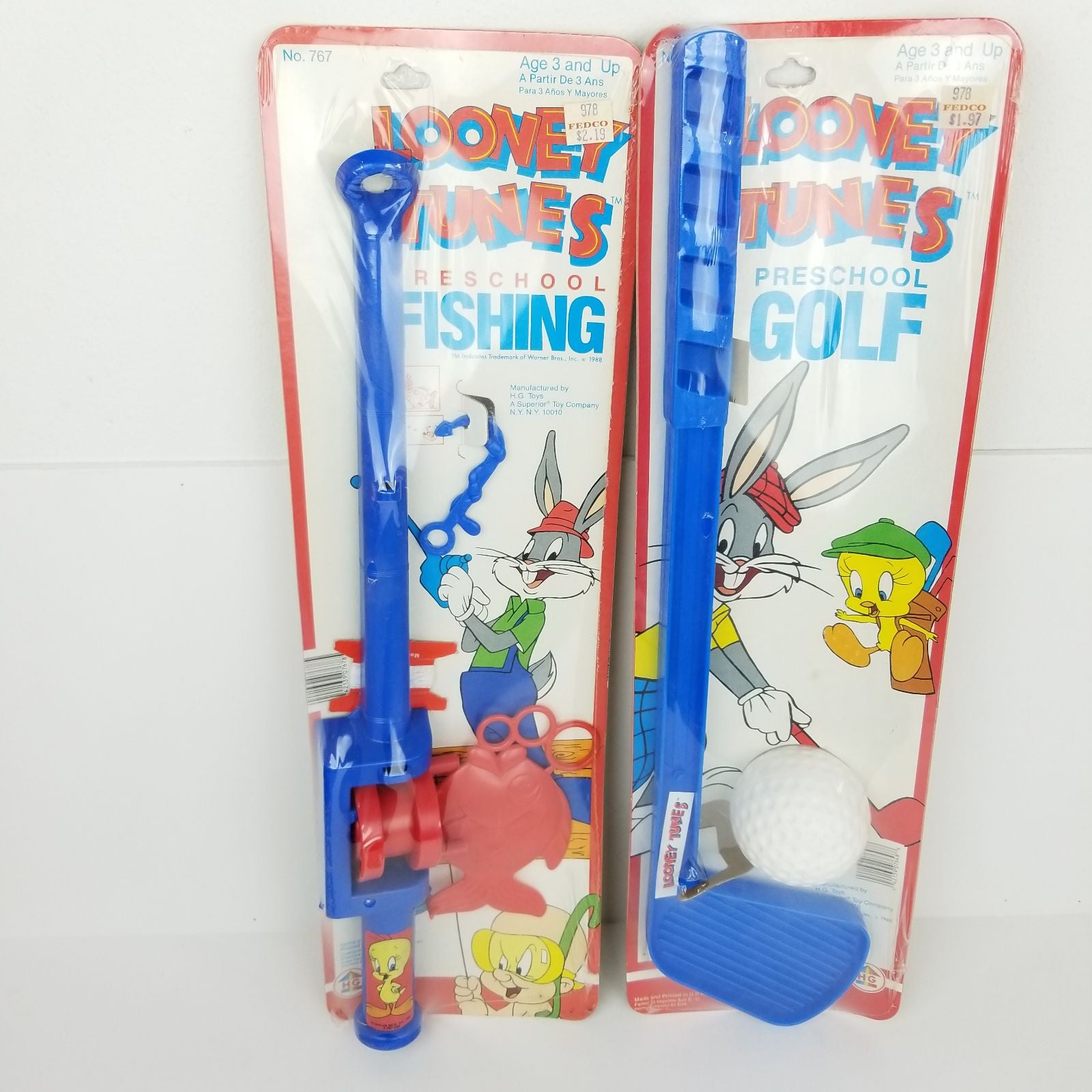 Looney Tunes Preschool Fishing And Golf