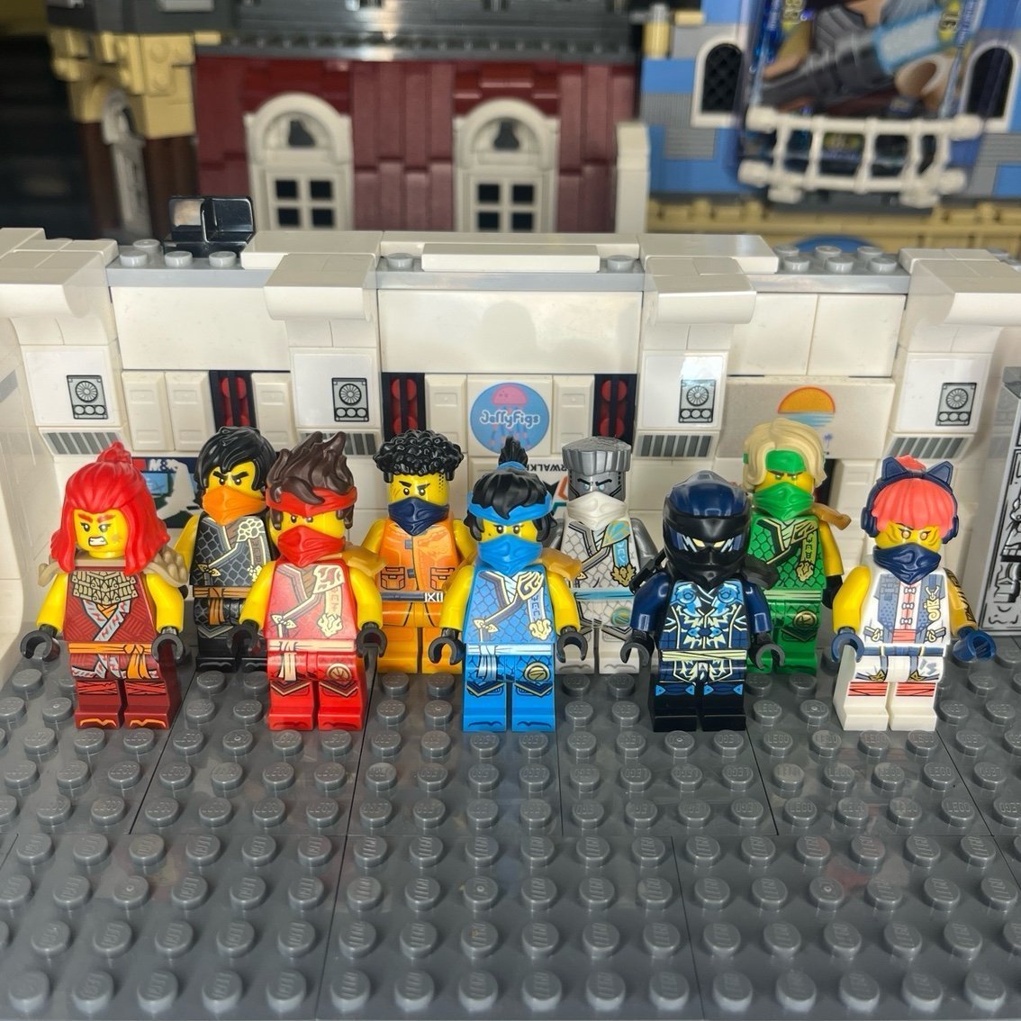 Lego Ninjago Dragons Rising Tournament Ninja minifigure Lot