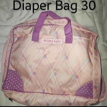 Bitty Baby diaper bag American Girl Doll