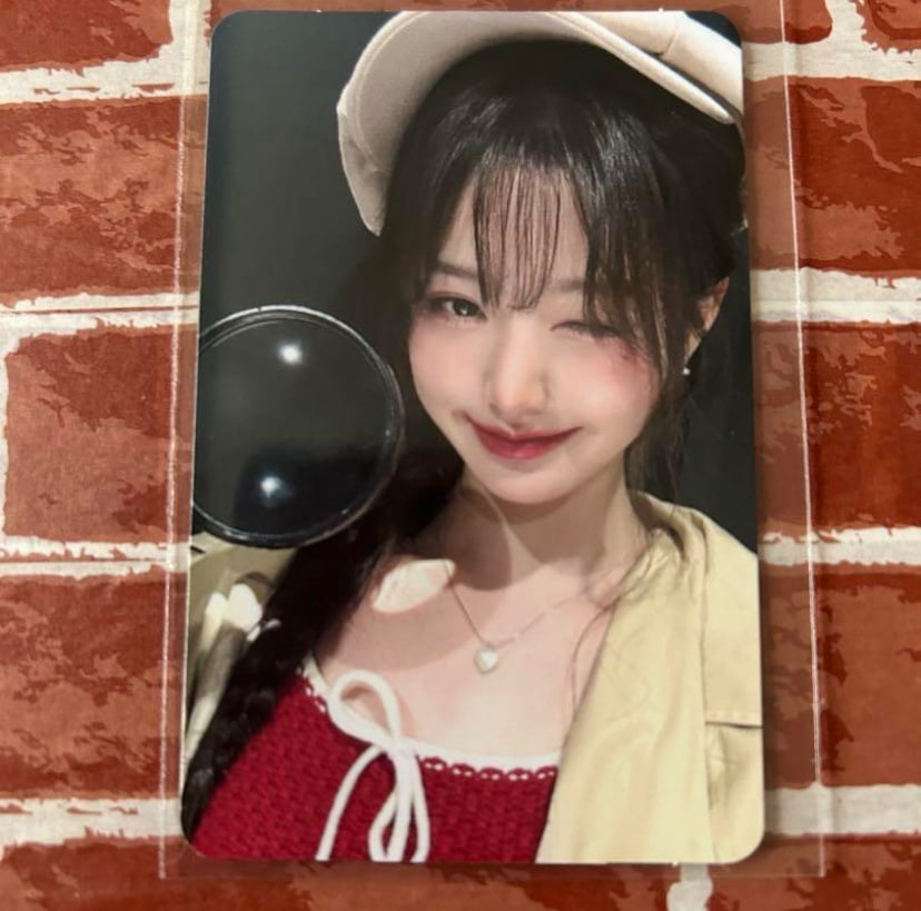 Ive wonyoung switch makestar 1.0 photocard 2