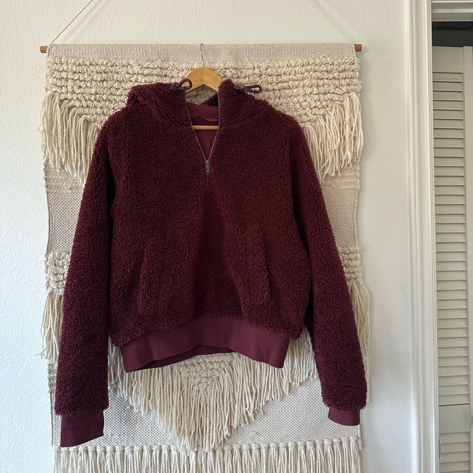 Lululemon Textured Fleece 1/2 Zip