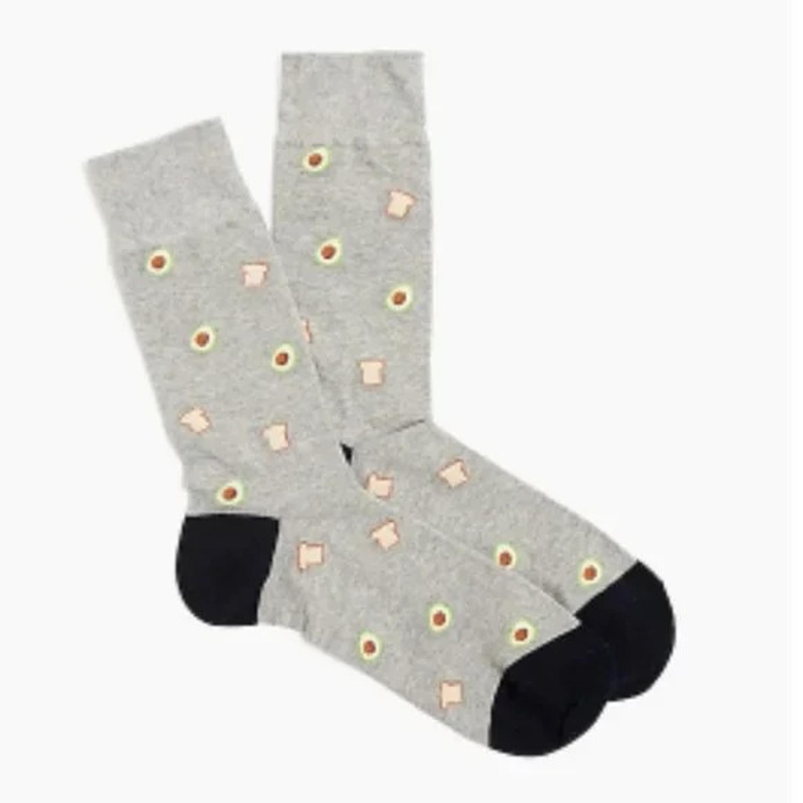 NWT J. Crew Avocado toast socks
