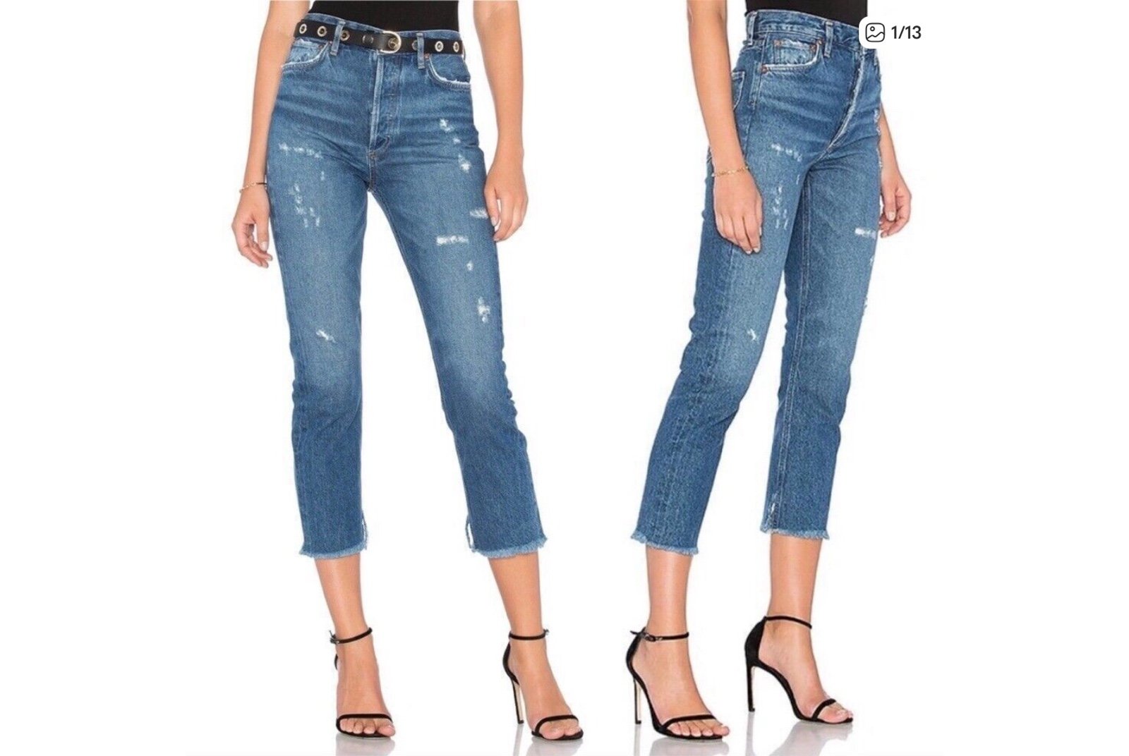 Agolde Blue Jamie High Rise Classic Jeans sz 29