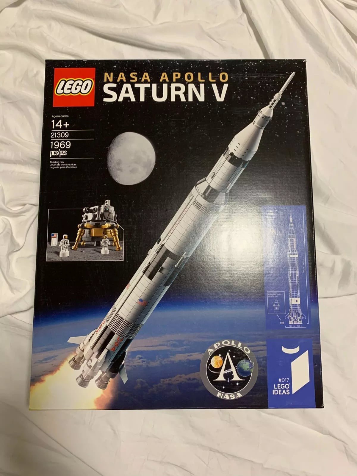 LEGO Nasa Apollo Saturn V 21309 - New Sealed