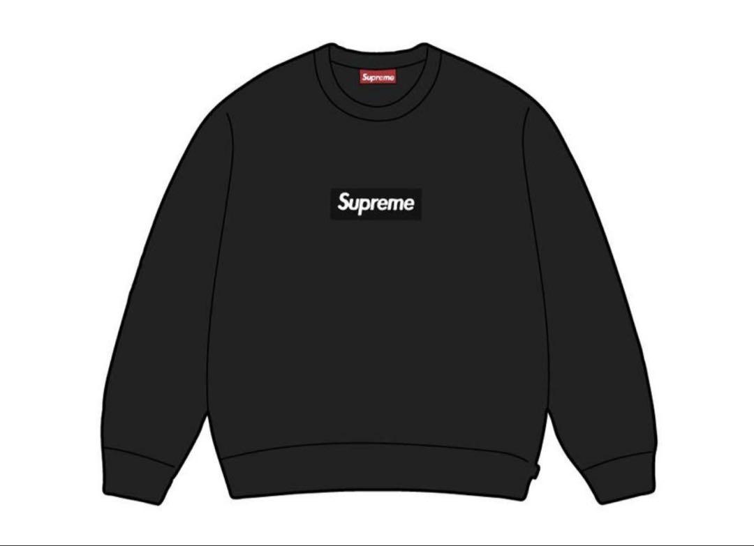 Supreme Washed Box Logo Crewneck SS25SW（Supreme Washed Box
