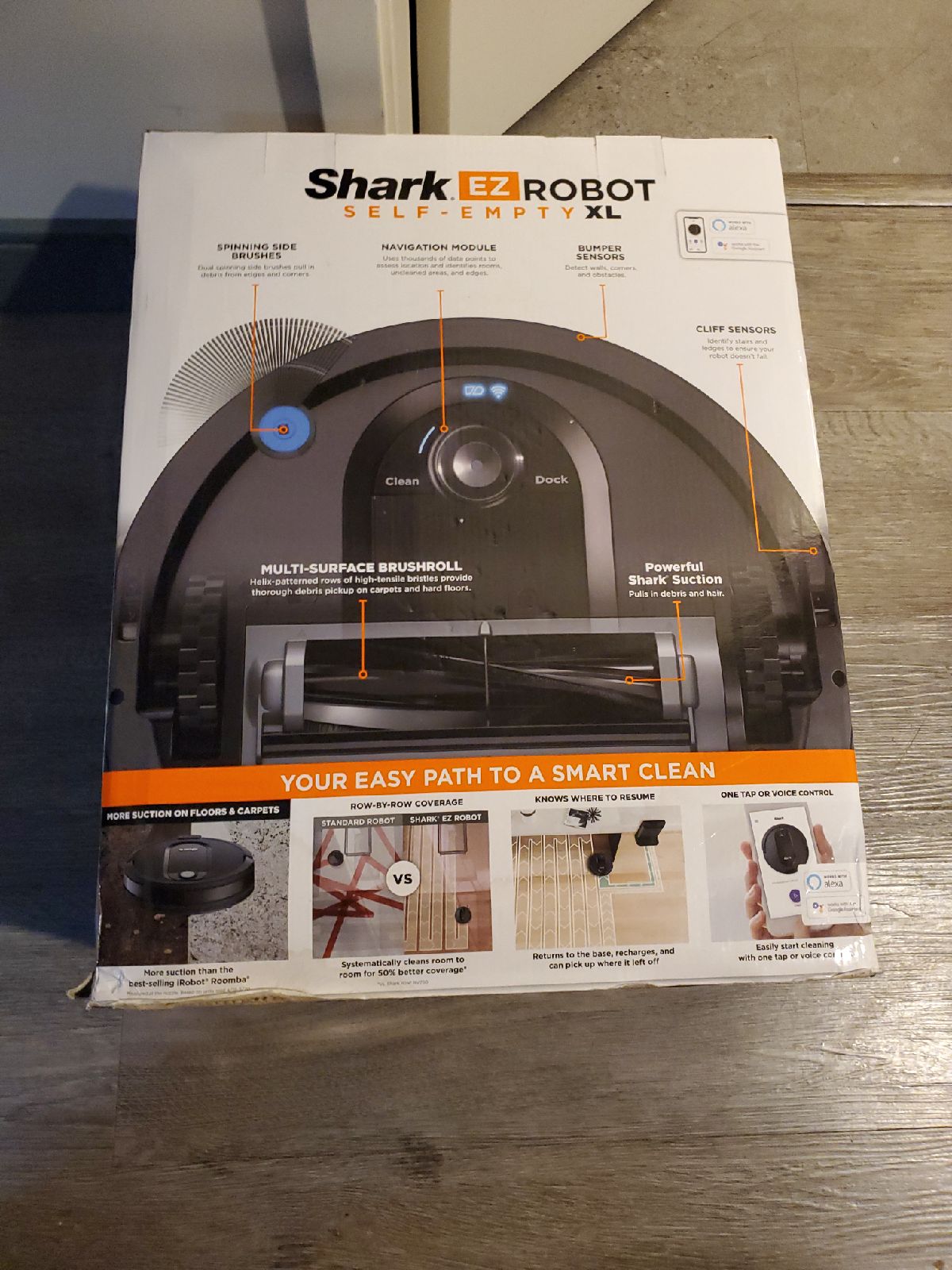 Shark EZ Robot Self-Empty XL Vacuum