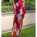 Frilled Sleeves Kaftan Cover Up