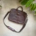 Jack and Chris Leather Briefcase Laptop Messenger Bag