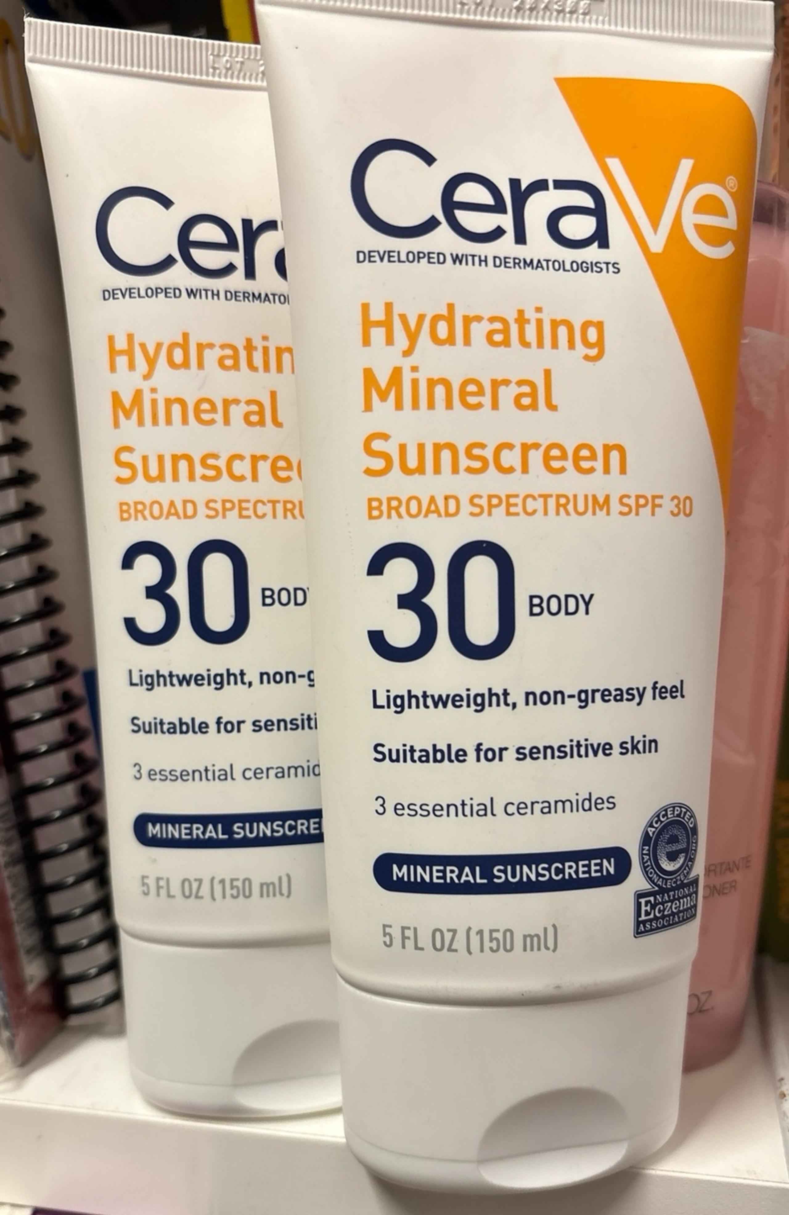 cerave hydrating sunscreen for skin care