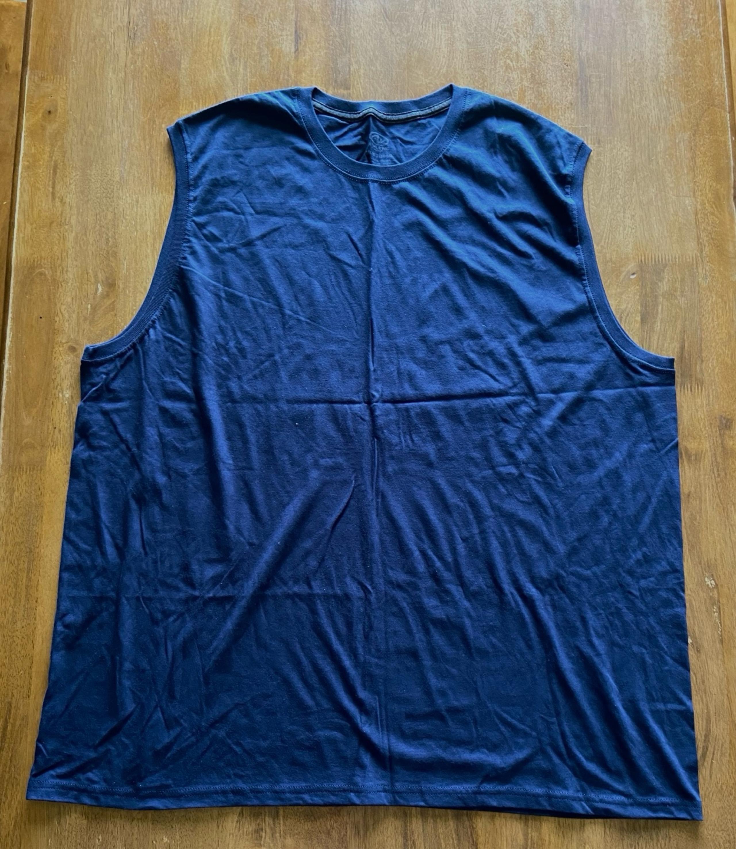 Men’s Athletic Works Sleeveless Sport Tank Top Size 3XL