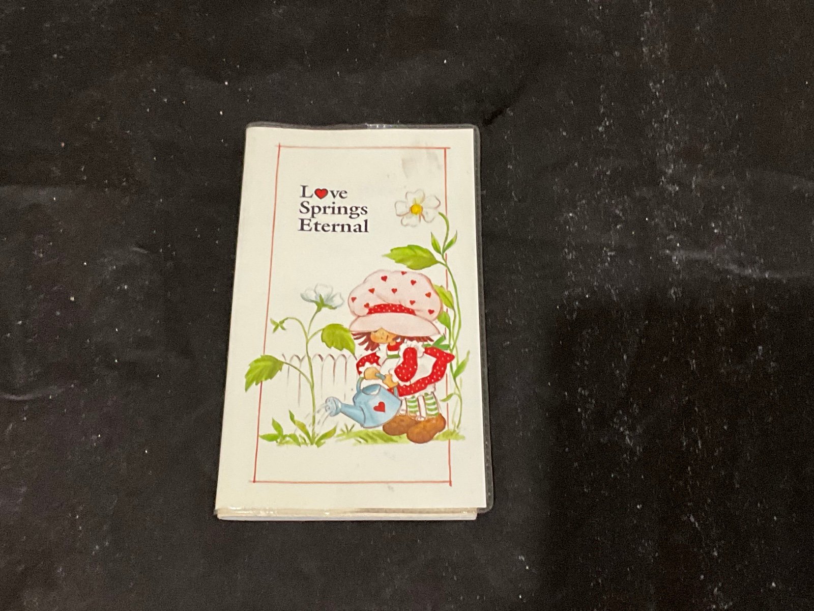Vintage Strawberry Shortcake Telephone Address Book Unused Rare