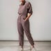 Athleta Alicia Keys Plumb Utility Jumpsuit - Size 22