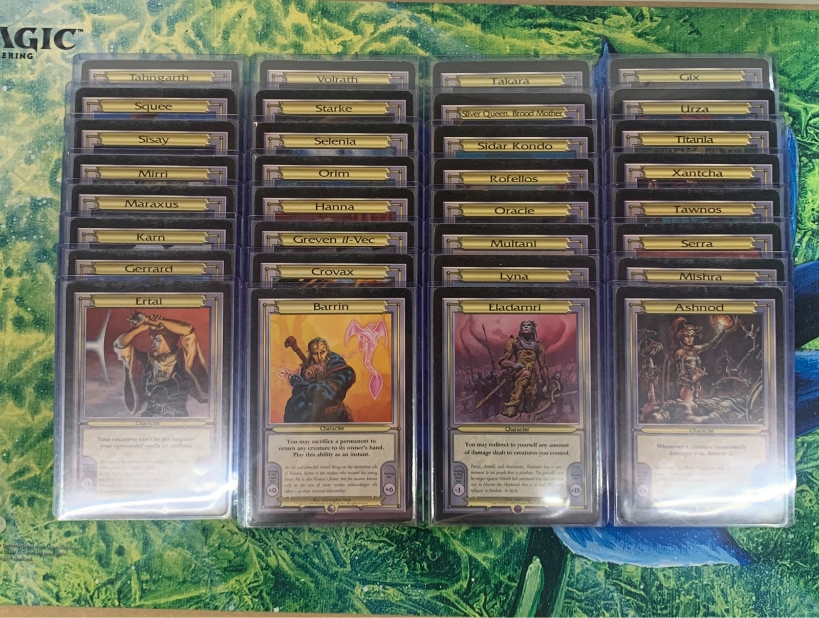 Magic The Gathering Vanguard - Complete Collection - All 4 Series - 32 Cards!