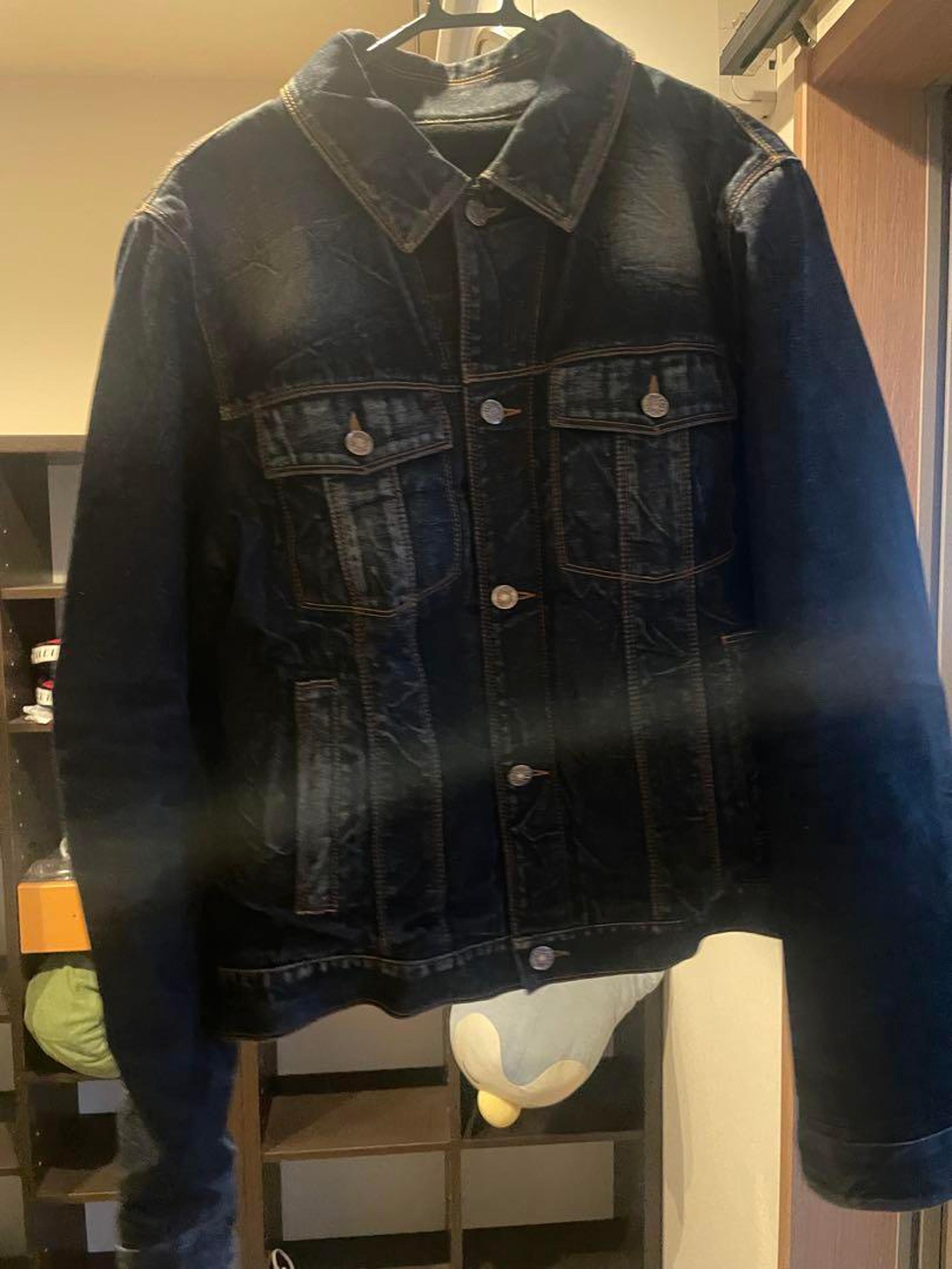 GUCCI Denim Jacket Jean Jacket Made in Italy Size 48 Unisex