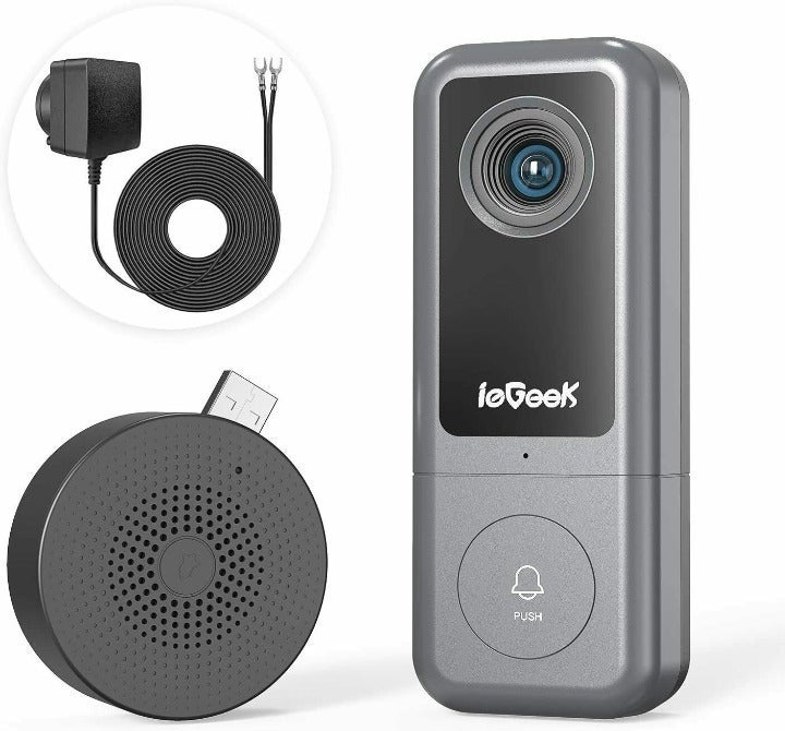 ieGeek WiFi Video Doorbell Camera(Wired