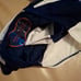 New Tory Burch Womens Lipsi One-Piece Swimsuit Tory Navy/White Small