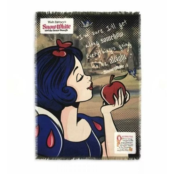 Snow White Tapestry Throw