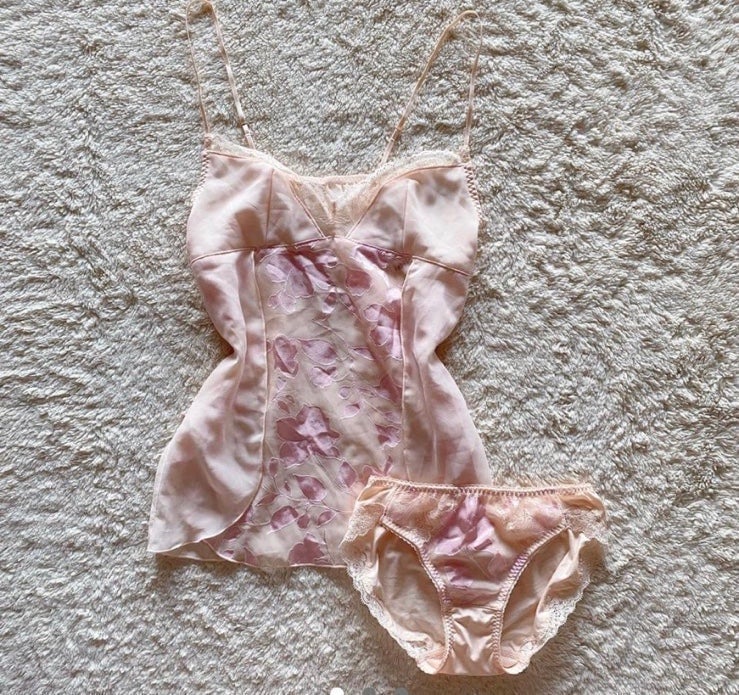 Pink jfashion cami and pantie set FINAL PRICE DROP