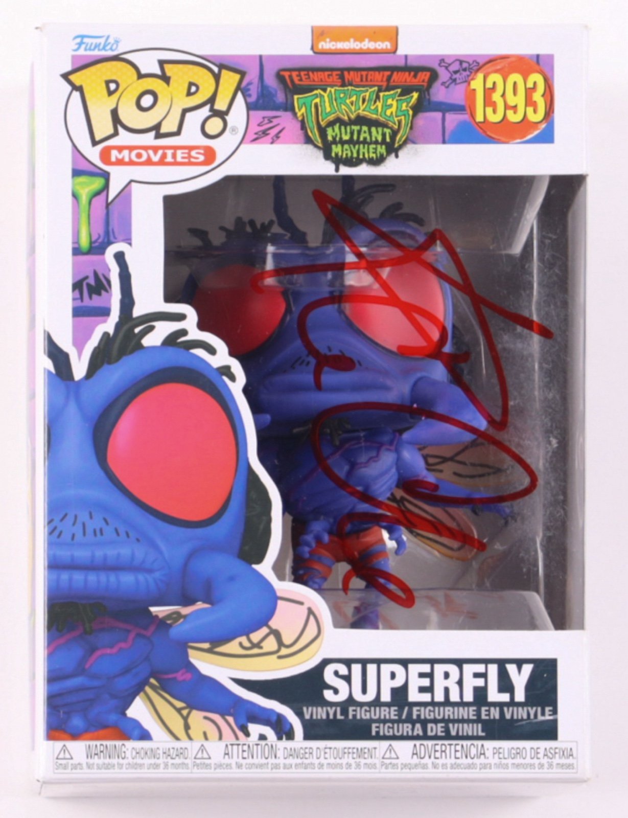Ice Cube Signed Teenage Mutant Ninja Turtles Mutant Mayhem #1393 Superfly Funk