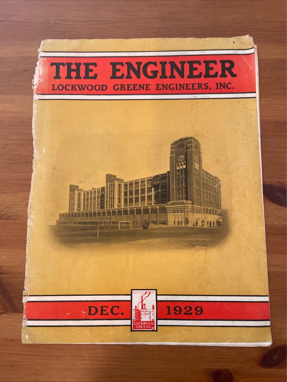 The Engineer Lockwood Green engineers, Inc. December 1929 book