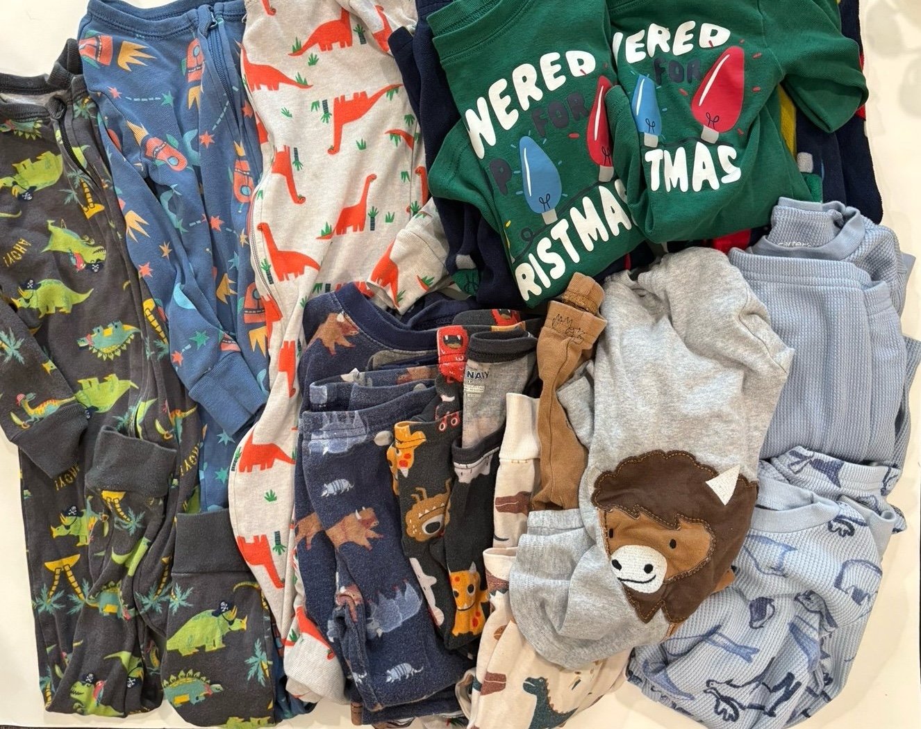 3T Toddler Fall/Winter Pajama Bundle