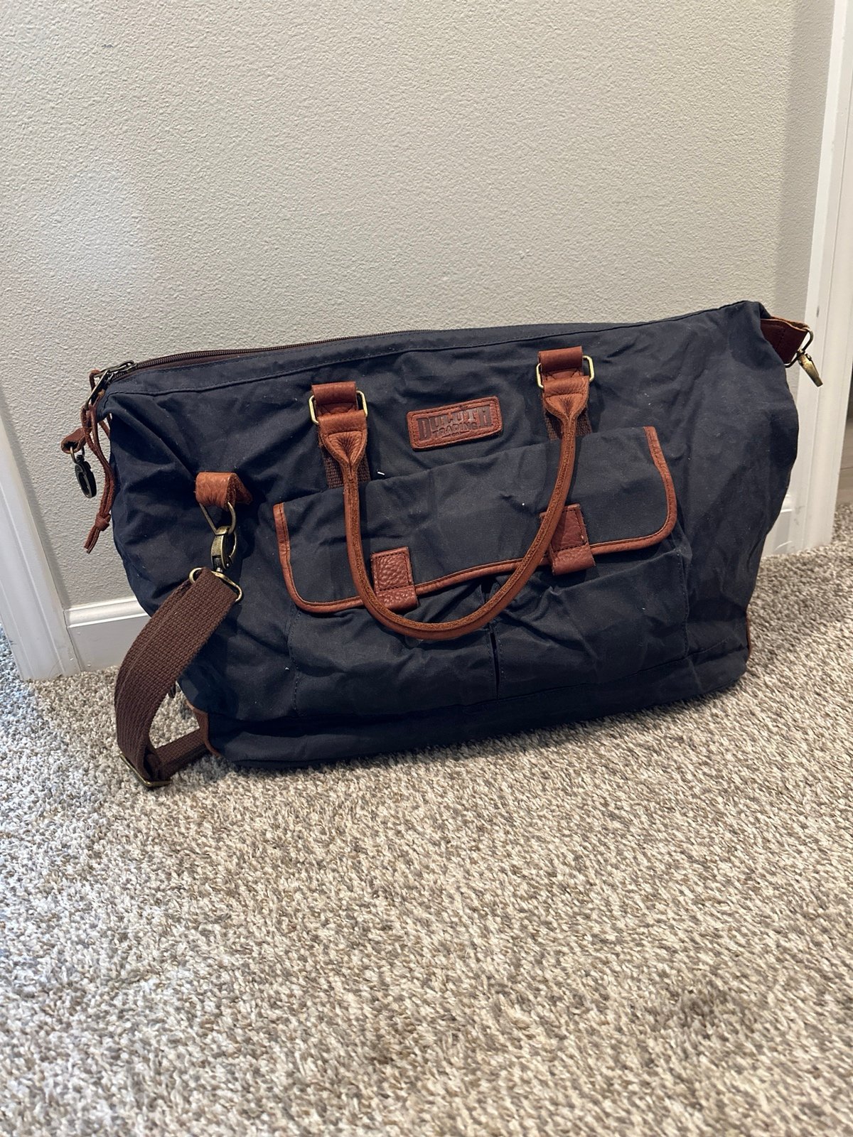 Duluth Oiled Leather Duffel Bag