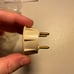 Vintage 1970s ITT Cortelco Pink Salmon Wall phone w/ manual adapters IOB rare