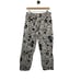PJ Salvage Knit Leopard Pajama Pants in Black/White/Pink Size L