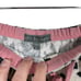 PJ Salvage Knit Leopard Pajama Pants in Black/White/Pink Size L