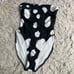 Norma Kamali One-Piece Bishop Bandeau Swimsuit Size XS
