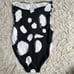 Norma Kamali One-Piece Bishop Bandeau Swimsuit Size XS