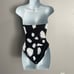 Norma Kamali One-Piece Bishop Bandeau Swimsuit Size XS