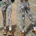 NEW Free People Movement Lose Control Black White Floral Printed Wrap Legging XS