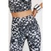 NEW Free People Movement Lose Control Black White Floral Printed Wrap Legging XS